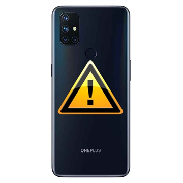 OnePlus Nord N10 5G Batterij Cover Reparatie - Midnight Ice