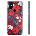 OnePlus Nord N10 5G TPU Hoesje - Vintage Bloemen