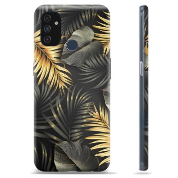 OnePlus Nord N100 TPU Hoesje - Gouden Bladeren