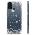 OnePlus Nord N100 TPU-hoesje - Sneeuwvlokken