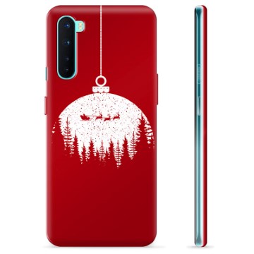 OnePlus Nord TPU Hoesje - Kerstbal