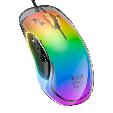 Onikuma CW925 RGB bedrade gamingmuis - Kleurrijke