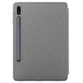 Origami Standaard Samsung Galaxy Tab S7+/S8+ Folio Case - Grijs