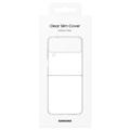 Samsung Galaxy Z Flip4 5G Clear Slim Cover EF-QF721CTEGWW - Doorzichtig