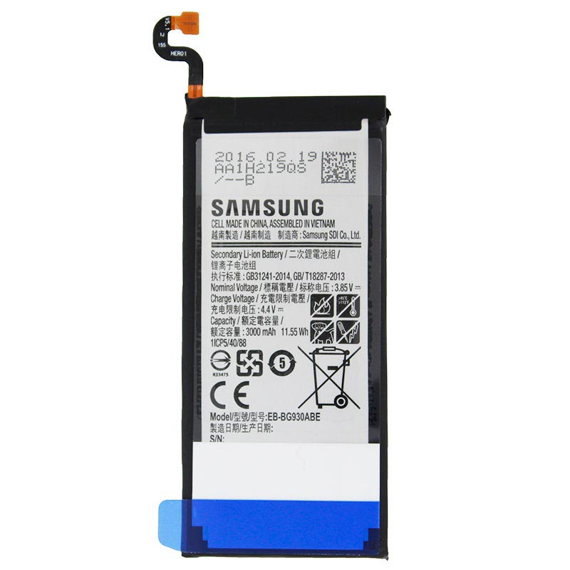 buik Oost Charlotte Bronte Samsung Galaxy S7 Batterij EB-BG930ABE - 3000mAh - Li-Ion