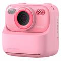 P79 Instant Print Digitale Camera voor kinderen - Dual Lens, 1080P, 32GB - Roze