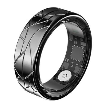 PX02 Crack Design Multifunctionele Smart Ring met Fotobediening - Maat: 19.9mm