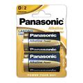 Panasonic Alkaline Power LR20/D batterijen - 2 stuks.