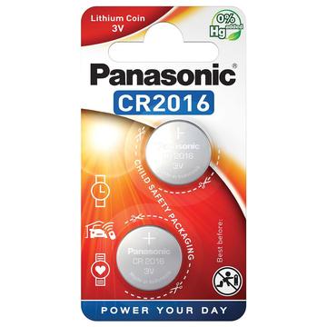 Panasonic Mini CR2016 Lithium Munt Batterijen