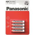 Panasonic R03RZ/4BP Zink-koolstof AAA-batterijen - 4 stuks.