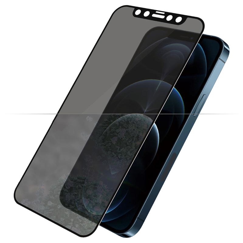 Panzerglass Privacy Cf Iphone 12 Pro Max Glazen Screenprotector Zwart