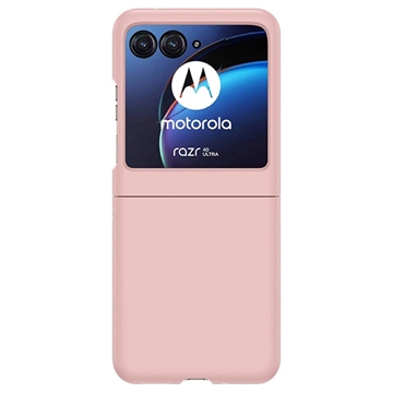 Motorola Razr 40 Ultra Kunststof Hoesje - Roze