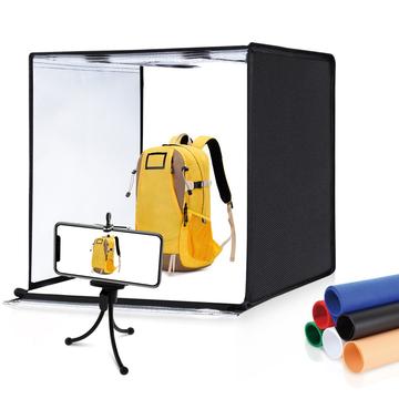 Puluz PU5060 Draagbaar Fotohokje / Softbox - 60cm, 60W, 5500K