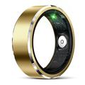 R5 Aluminiumlegering Smart Ring met Oplaadhouder - Maat: 11/20.7mm - Goud