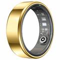 R99 Fitness & Wellness Smart Ring met Oplaadhoesje - Maat: 11/20.7mm - Goud