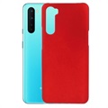 OnePlus Nord rubberen hoes - rood