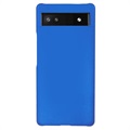 Google Pixel 6a rubberen plastic behuizing - blauw