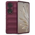 Rugged Series Honor 70 Pro TPU Case - Wijnrood