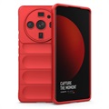 Rugged Series Xiaomi 12S Ultra TPU Case - Rood