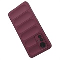 Rugged Series Xiaomi 12 Lite TPU Case - Wijnrood