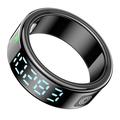 SR08 Smart Ring met Digitaal Display - Maat: 19.9mm - Zwart