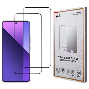 Xiaomi Redmi Note 13 Pro+ Saii 3D Premium Glazen Screenprotector - 2 St.