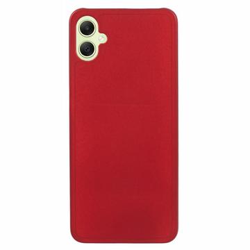 Samsung Galaxy A05 Geruberiseerd Kunststof Hoesje - Rood