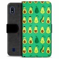 Samsung Galaxy A10 Premium Wallet Case - Avocado Patroon