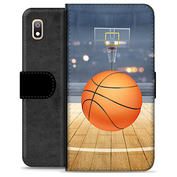 Samsung Galaxy A10 Premium Wallet Case - Basketbal