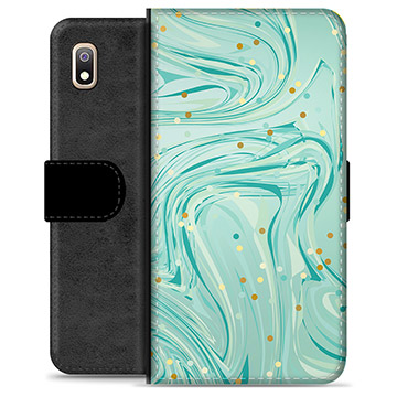 Samsung Galaxy A10 Premium Wallet Hoesje - Groen Mint