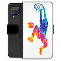 Samsung Galaxy A12 Premium Wallet Hoesje - Slam Dunk