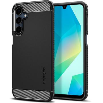 Samsung Galaxy A16 Spigen Rugged Armor TPU Hoesje - Zwart