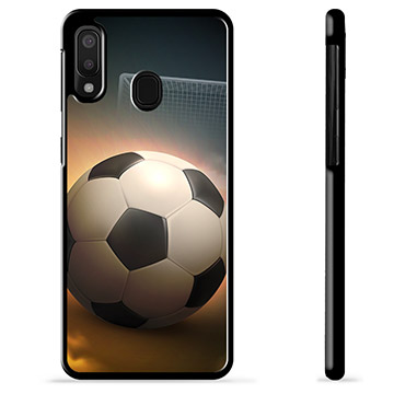 Samsung Galaxy A20e Beschermhoes - Voetbal