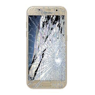 Samsung Galaxy A3 (2017) LCD en Touchscreen Reparatie - Goud