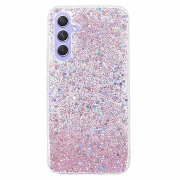 Samsung Galaxy A34 5G Glitter Flakes TPU Case