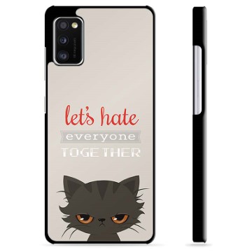 Samsung Galaxy A41 beschermhoes - Angry Cat