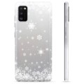 Samsung Galaxy A41 TPU Hoesje - Sneeuwvlokken