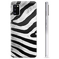 Samsung Galaxy A41 TPU Hoesje - Zebra