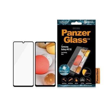 Samsung Galaxy A42 5G PanzerGlass AntiBacterial Glazen Screenprotector - Case Friendly - Zwarte Rand