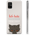 Samsung Galaxy A51 TPU-hoesje - Angry Cat