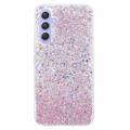 Samsung Galaxy A54 5G Glitter Flakes TPU Case - Pink