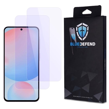 Samsung Galaxy A56 BlueDefend Anti-Blue Light Glazen Screenprotector - 2 stuks.