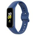 Samsung Galaxy Fit 2 Vervangende Siliconen Band met Geïntegreerd Frame - Donkerblauw