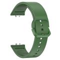 Samsung Galaxy Fit3 Soft Siliconen Band - Groen