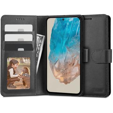 Samsung Galaxy M35 Tech-Protect Portemonnee Hoesje met Magneet & Standaard - Zwart