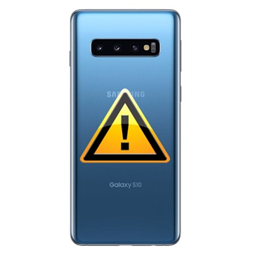 Samsung Galaxy S10 Batterij Cover Reparatie - Prisma Blauw