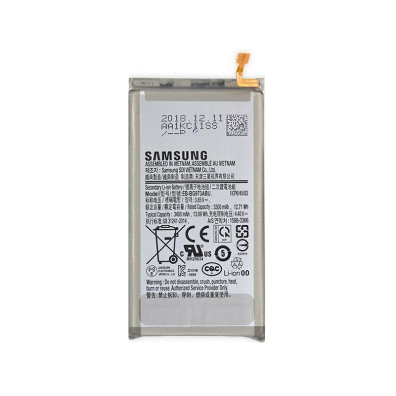 Industrialiseren Een nacht scheuren Samsung Galaxy S10 Batterij EB-BG973ABU - 3400mAh