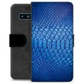 Samsung Galaxy S10 Premium Portemonnee Hoesje - Leder