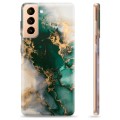 Samsung Galaxy S21+ 5G TPU-hoesje - Jade Marmer