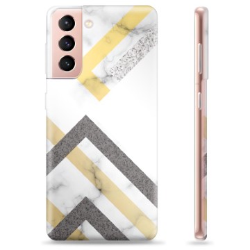 Samsung Galaxy S21 5G TPU Hoesje - Abstract Marmer